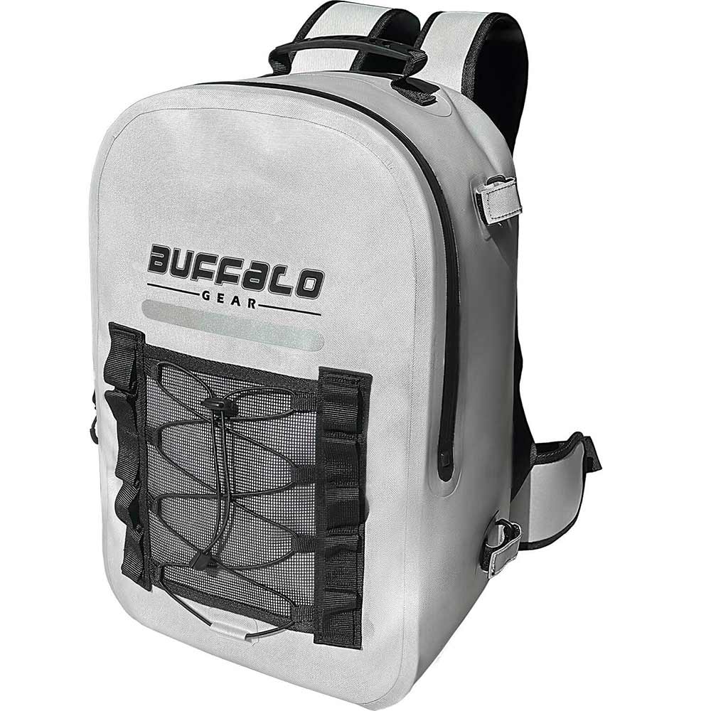 27QT Waterproof Fishing Backpack with Rod Holder
